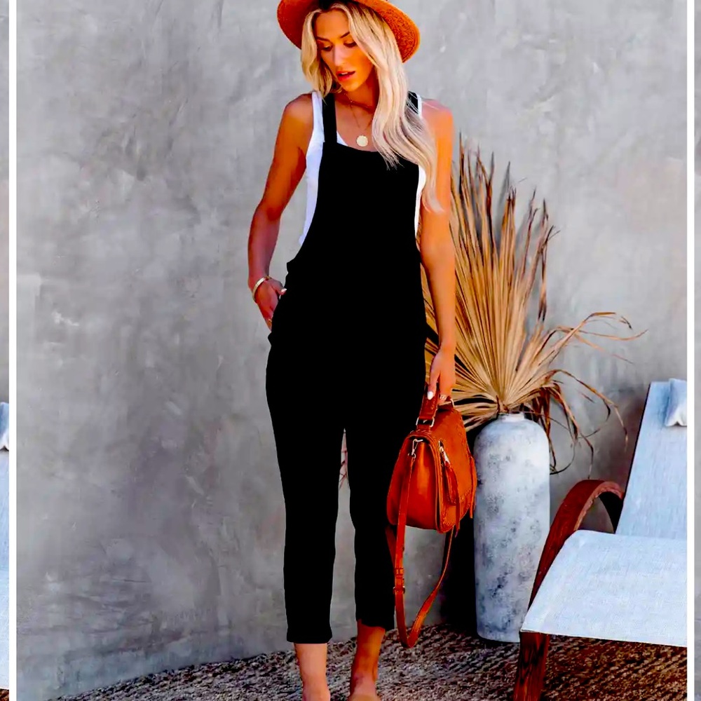 Linen Overalls by Vici